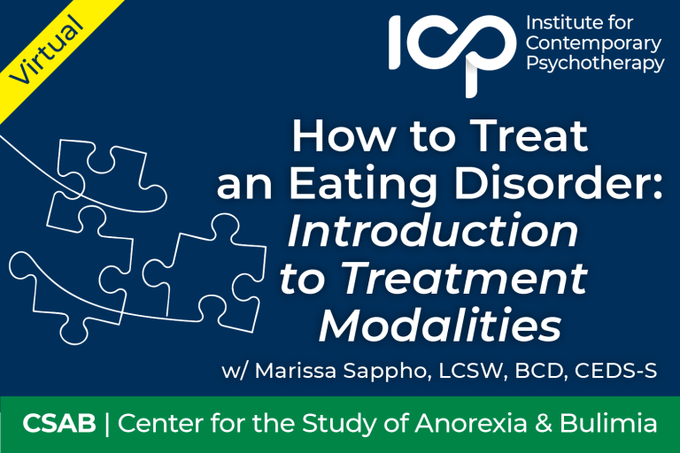 How to Treat an Eating Disorder : Introduction to Treatment Modalities ...